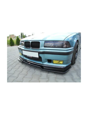 Lame de pare-chocs avant BMW M3 E36 Coupé v.2 noir brillant