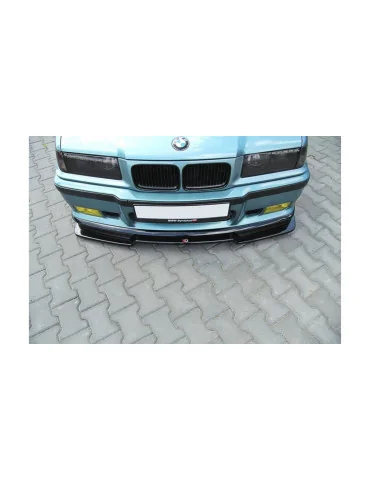 Lame de pare-chocs avant BMW M3 E36 Coupé v.2 noir brillant