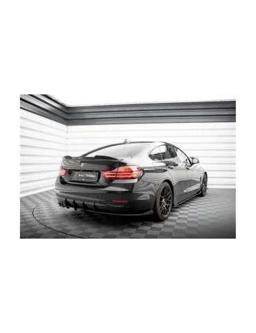 Rajouts arrière Street Pro BMW Série 4 Gran Coupé F36 rouge + flaps