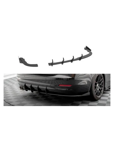Rajouts arrière Street Pro BMW Série 4 Gran Coupé F36 noir mat + flaps