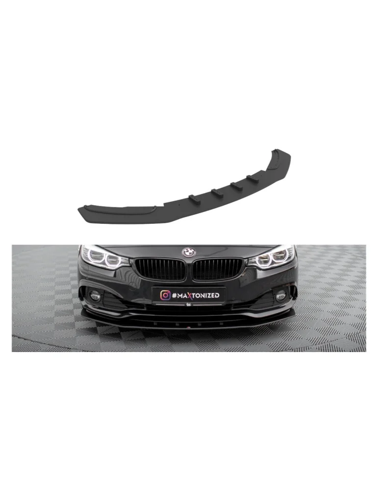 Lame avant Street Pro BMW Série 4 Gran Coupé F36 noir mat