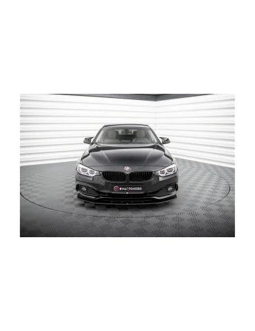 Lame avant Street Pro BMW Série 4 Gran Coupé F36 noir mat