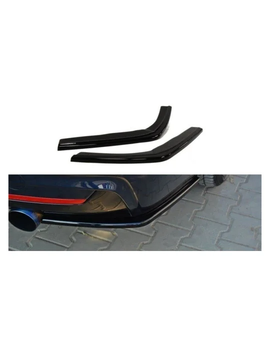 Rajouts arrière BMW Série 4 F32 Pack M v.1 noir brillant Maxton Design