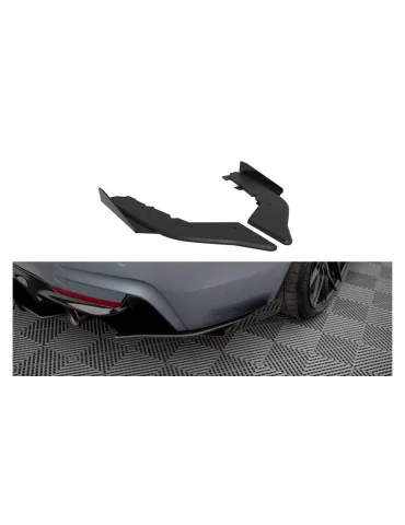 Rajouts arrière Street Pro BMW 435i Coupé F32 Pack M noir mat + flaps