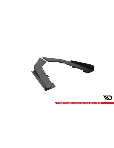 Rajouts arrière Street Pro BMW 435i Coupé F32 Pack M noir mat + flaps