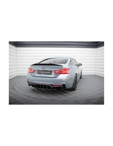 Rajouts arrière Street Pro BMW 435i Coupé F32 Pack M noir mat