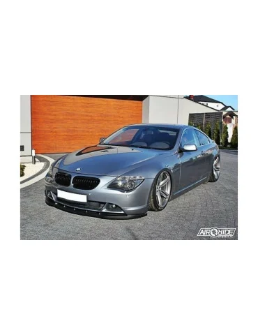 Lame de pare-chocs avant BMW Série 6 E63 v.1 noir brillant