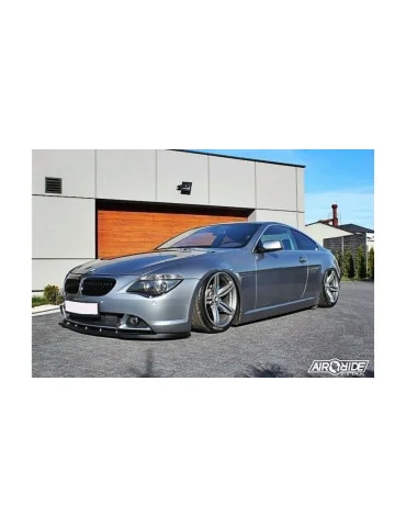 Lame de pare-chocs avant BMW Série 6 E63 v.1 noir brillant