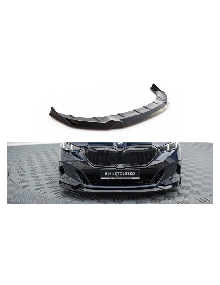 Lame de pare-chocs avant BMW Série 5 G60 Pack M v.2 noire