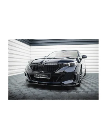 Lame de pare-chocs avant BMW Série 5 G60 Pack M v.1 noire