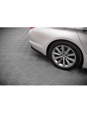 Rajouts de pare-chocs arrière BMW Série 5 G30 noir brillant