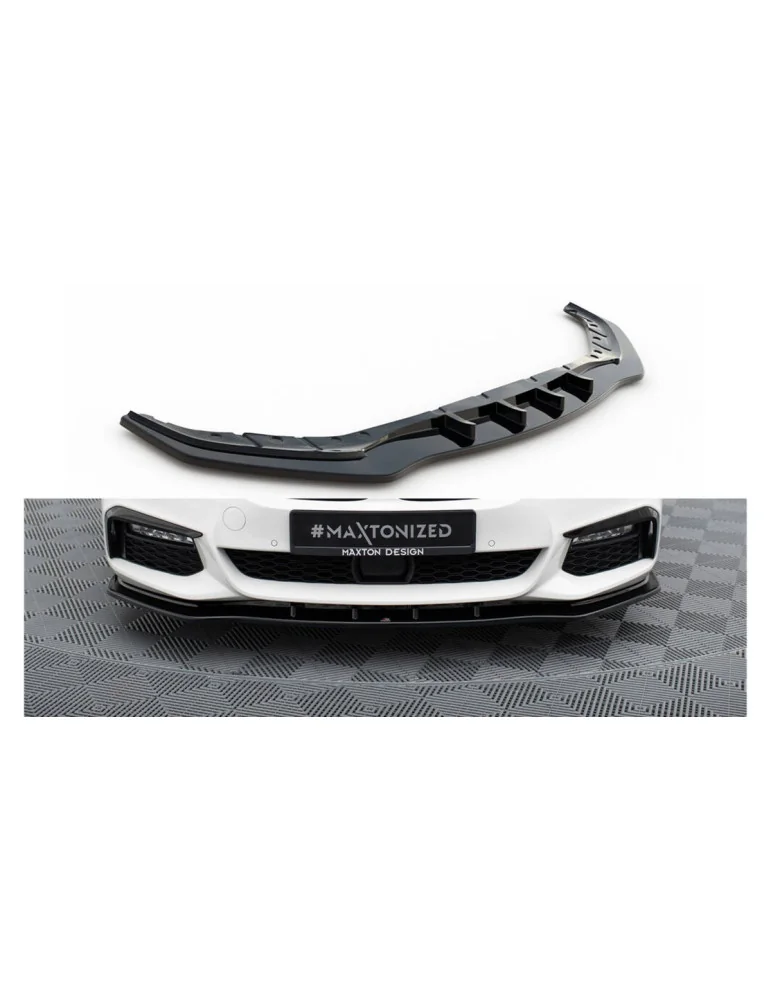 Lame avant v.1 BMW Série 5 G30 / G31 Pack M noir brillant