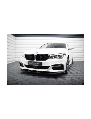 Lame avant v.1 BMW Série 5 G30 / G31 Pack M noir brillant