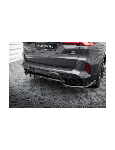 Diffuseur arrière central BMW X5 M F95 restylé à barres verticales