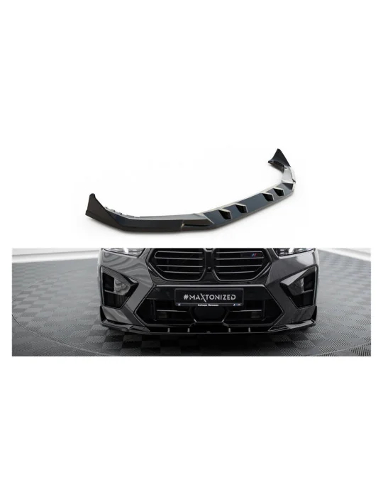 Lame de pare-chocs avant v.2 BMW X5 M F95 restylé Maxton Design