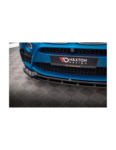 Lame avant v.3 BMW X5 M F85 / X6 M F86 noir brillant