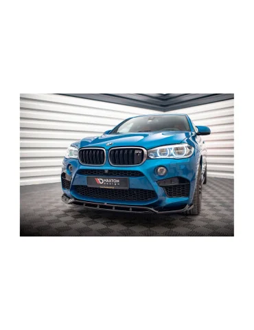 Lame avant v.3 BMW X5 M F85 / X6 M F86 noir brillant