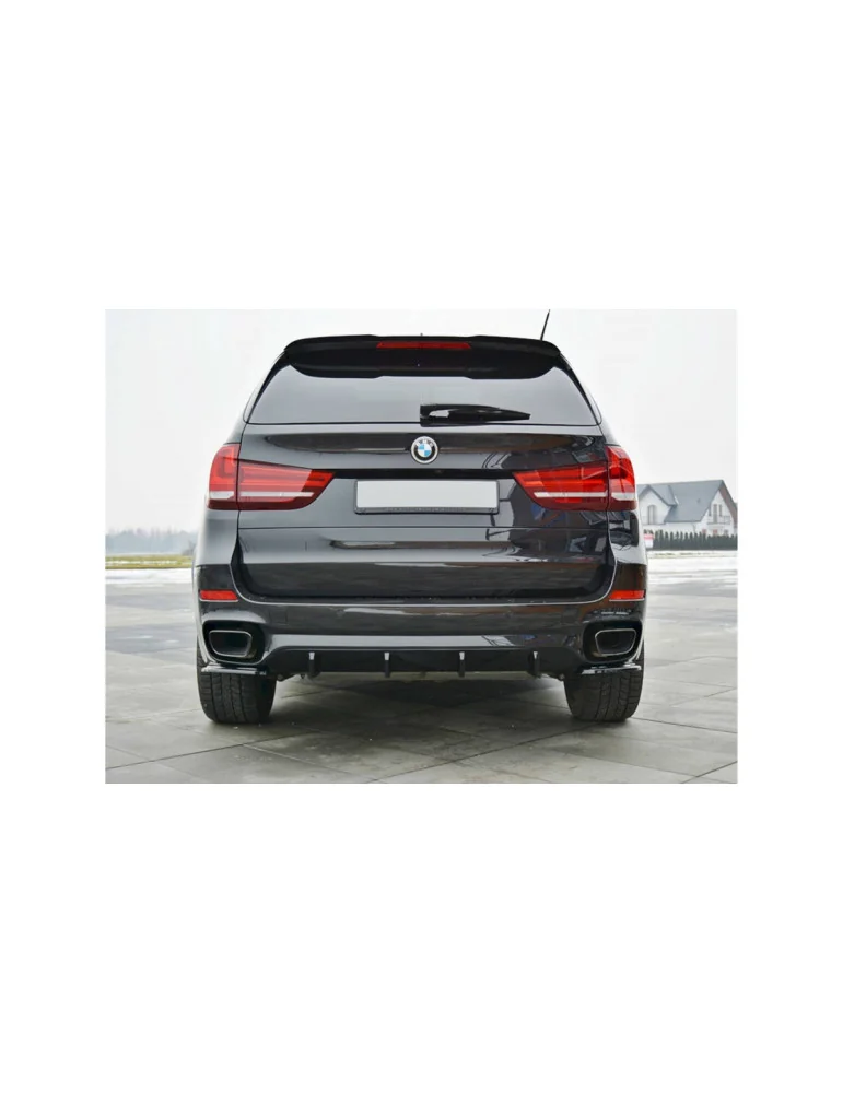 Rajouts de pare-chocs arrière BMW X5 F15 M50d noir brillant