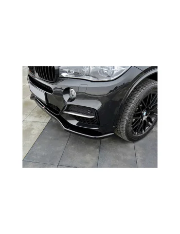 Lame avant v.1 BMW X5 F15 M50d noir brillant (2013-2018)
