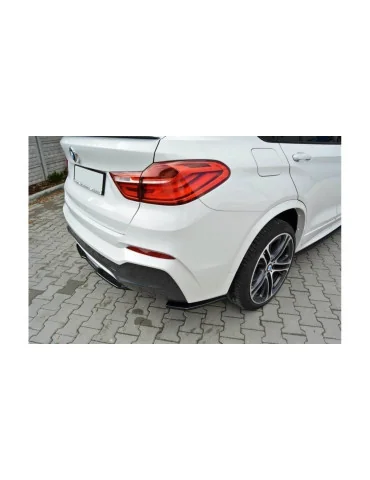 Rajouts de pare-chocs arrière BMW X4 F26 Pack M noir brillant