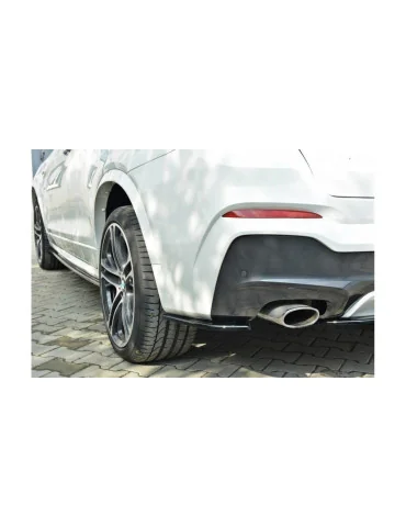 Rajouts de pare-chocs arrière BMW X4 F26 Pack M noir brillant