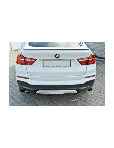 Rajouts de pare-chocs arrière BMW X4 F26 Pack M noir brillant
