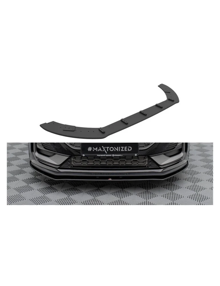 Lame avant Street Pro Ford Fiesta VIII ST restylée noir mat