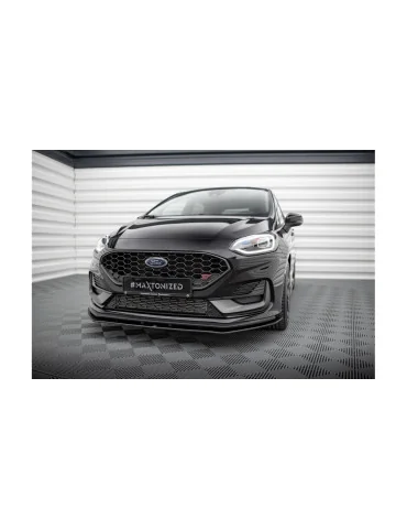 Lame avant Street Pro Ford Fiesta VIII ST restylée noir mat