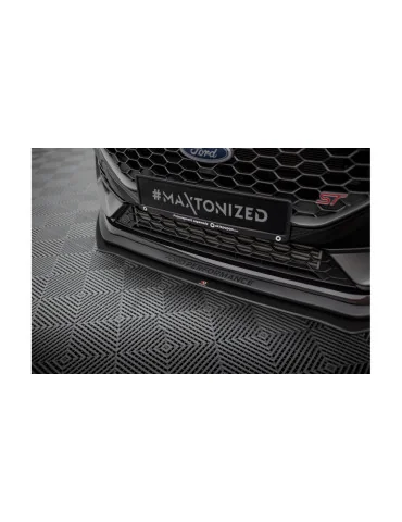 Lame avant Street Pro Ford Fiesta VIII ST restylée noir mat