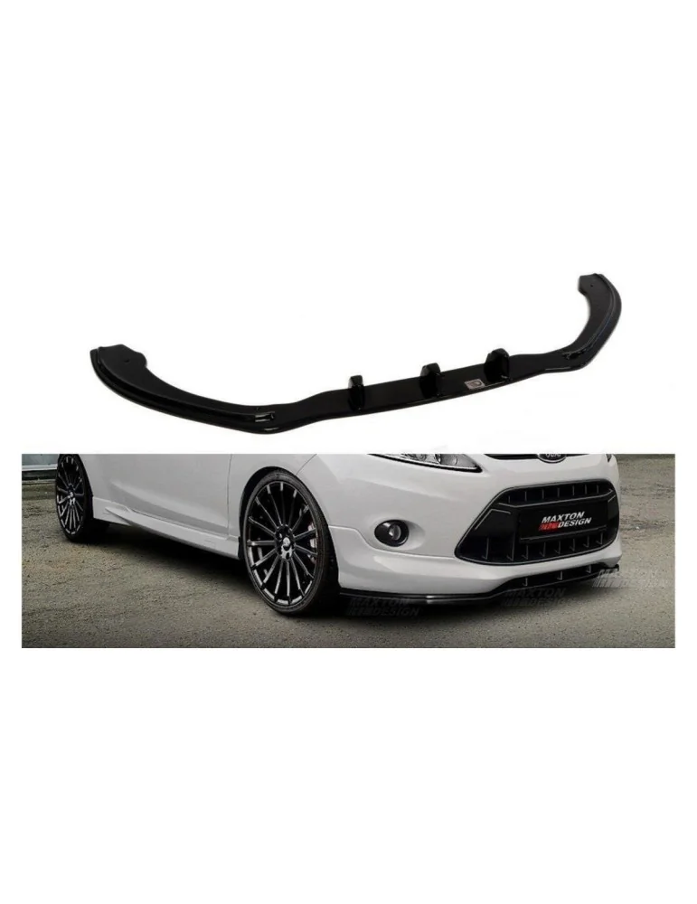 Lame de pare-chocs avant Ford Fiesta VII ST-Line noir brillant