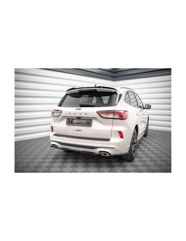 Diffuseur arrière central Ford Kuga III ST-Line noir brillant
