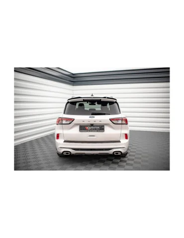 Diffuseur arrière central Ford Kuga III ST-Line noir brillant