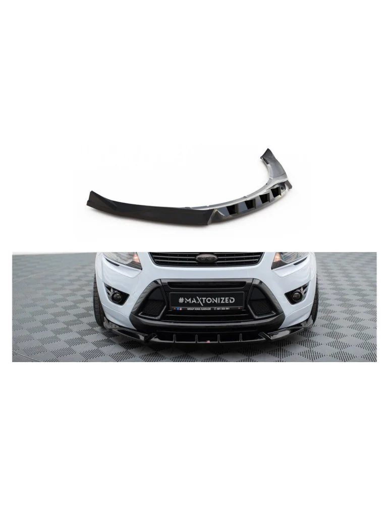 Lame de pare-chocs avant Ford Kuga I ST 2008-2013 noire