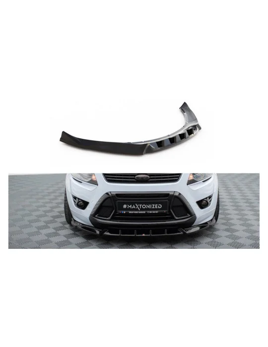 Lame de pare-chocs avant Ford Kuga I ST noire Maxton Design