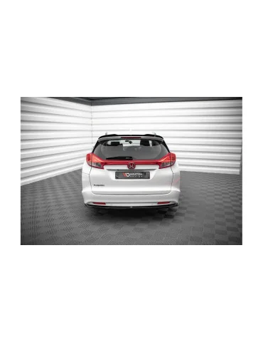 Diffuseur arrière central Honda Civic IX Tourer noir brillant