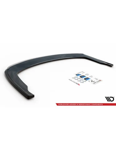 Diffuseur arrière central Honda Civic IX Tourer noir brillant