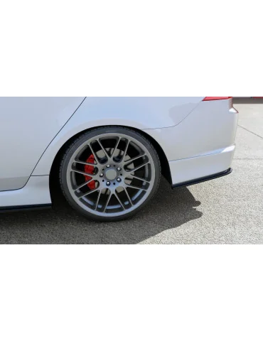 Rajouts de pare-chocs arrière Honda Accord VII Type-S noir brillant