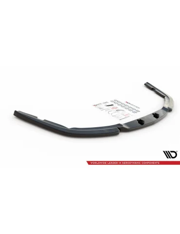 Lame de pare-chocs avant v.3 Honda Accord VII Type-S noir brillant