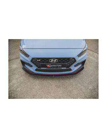 Lame avant Racing Durability + flaps Hyundai i30 N III noir mat