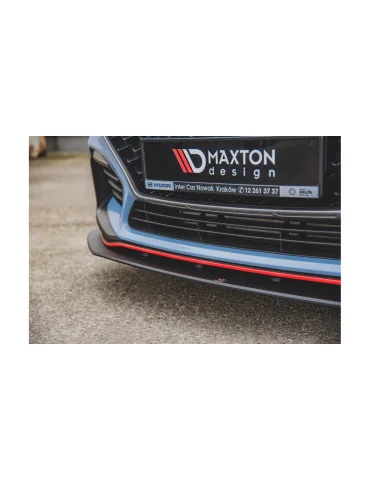 Lame avant Racing Durability + flaps Hyundai i30 N III noir mat
