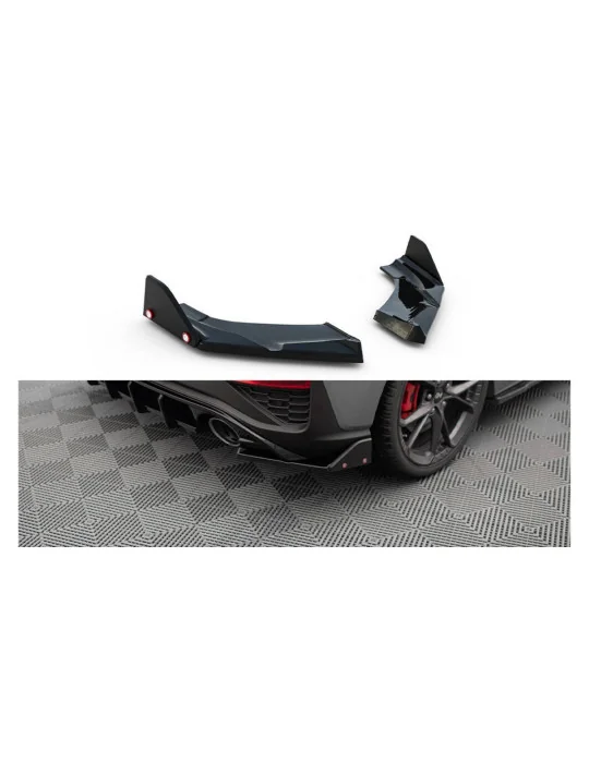 Rajouts arrière v.4 avec flaps Hyundai i30 N III restylée Maxton Design