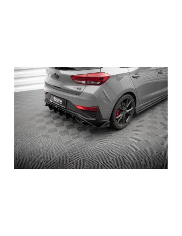 Rajouts arrière v.4 + flaps Hyundai i30 N III restylée
