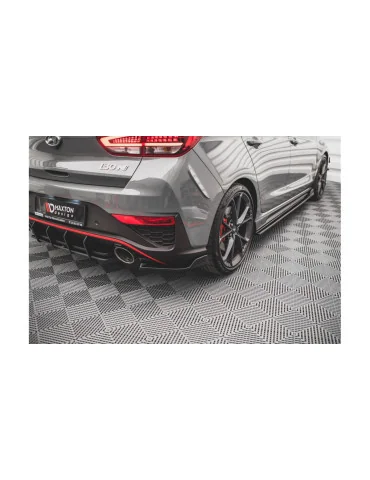 Splitters latéraux arrière Hyundai i30 N restylée v.3 noir brillant