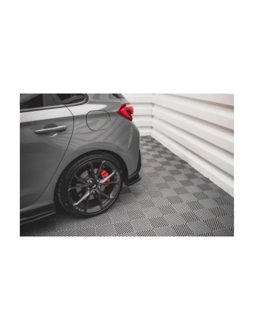 Splitters latéraux arrière Hyundai i30 N restylée v.2 noir brillant