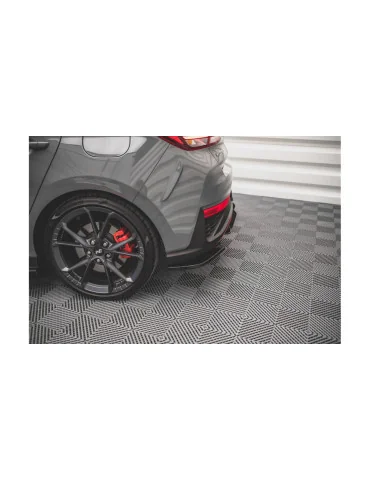 Splitters latéraux arrière Hyundai i30 N restylée v.2 noir brillant