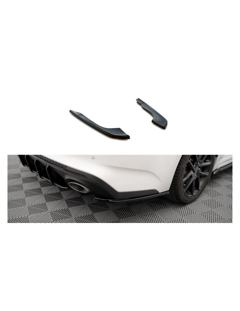 Splitters latéraux arrière Kia Optima IV restylée v.2 noir brillant