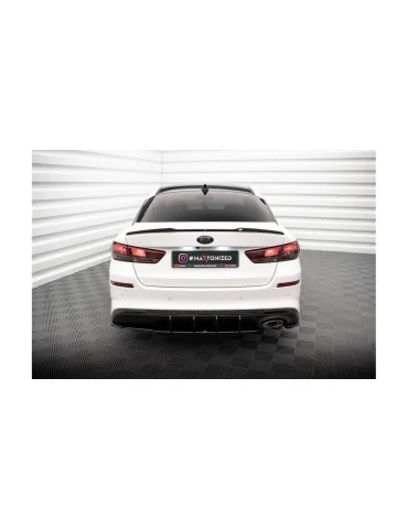 Splitters latéraux arrière Kia Optima IV restylée v.2 noir brillant