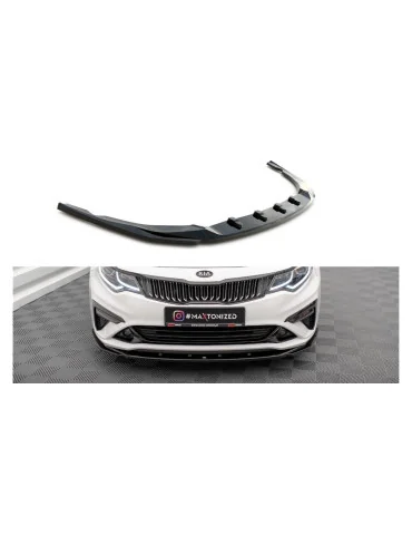 Splitter avant Kia Optima IV restylée v.2 noir brillant
