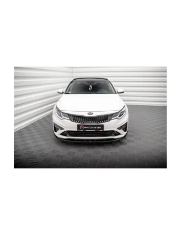 Splitter avant Kia Optima IV restylée v.2 noir brillant