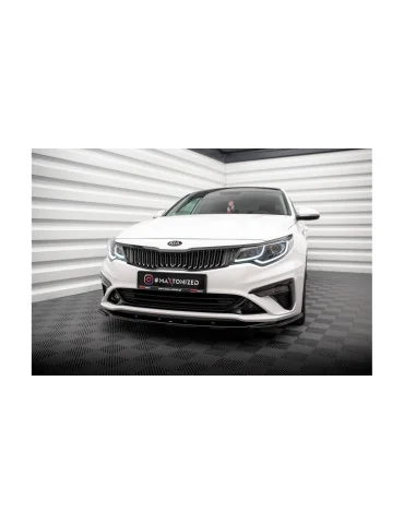 Splitter avant Kia Optima IV restylée v.2 noir brillant